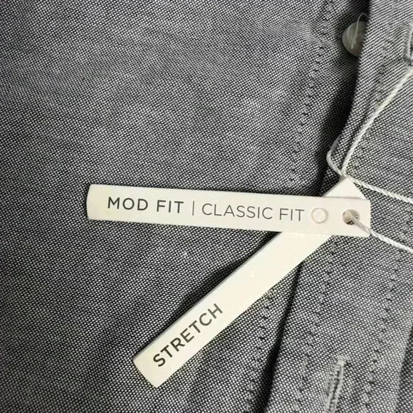 NWT - Ben Sherman Gray Button Down shirt L - Picture 10 of 14